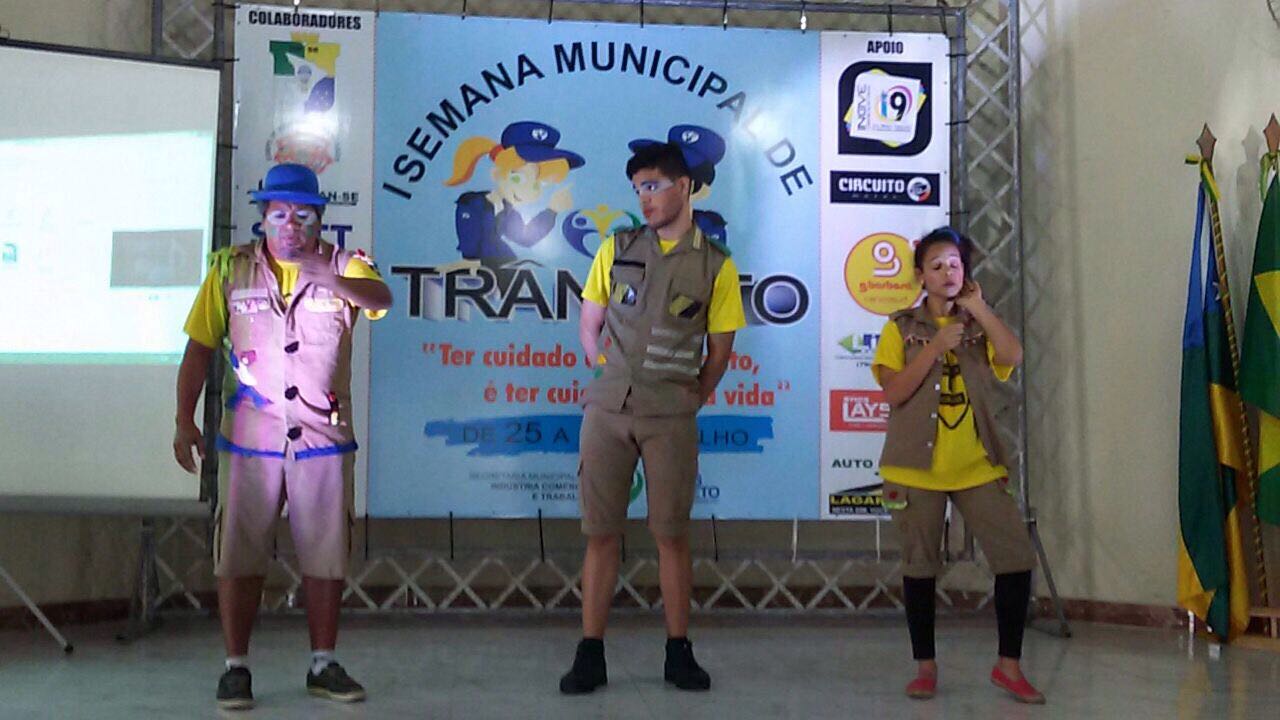 SMTT de Aracaju participa da I Semana Municipal de Trânsito de Tobias Barreto - SMTT Aracaju